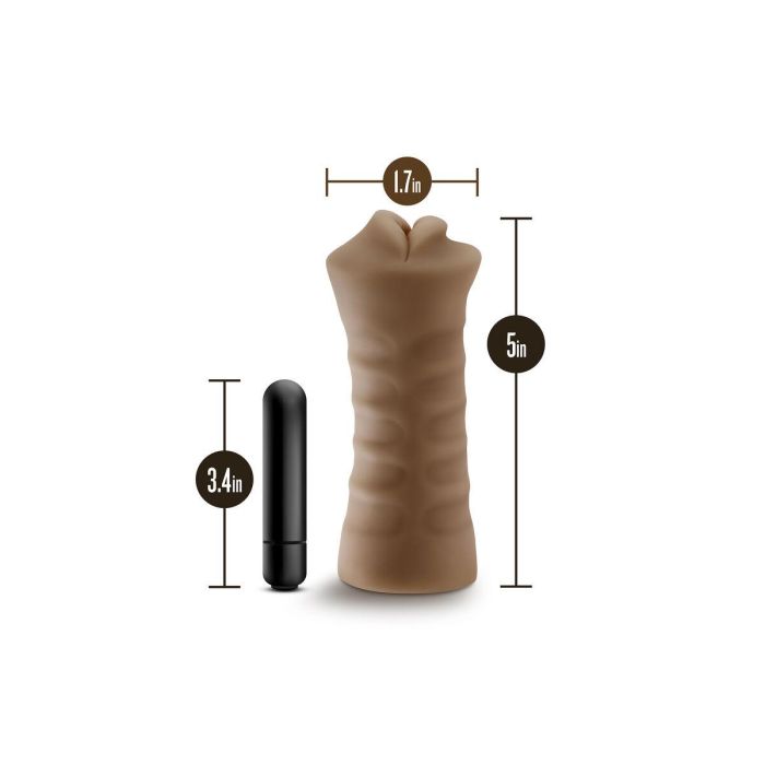 Masturbador Masculino Blush Isabella Marrón 8 Masturbador Masculino Blush Isabella Marrón 8