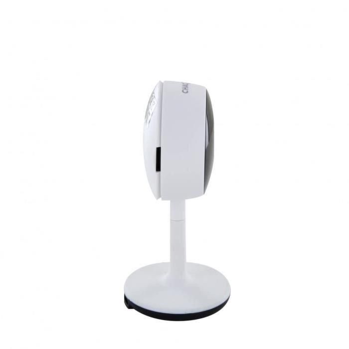Chacon Cámara de Vigilancia IP Wi-Fi Interior Fija 1080P compatible Google Home y Alexa con Visión Nocturna y Detección de Movimiento 3 Chacon Cámara de Vigilancia IP Wi-Fi Interior Fija 1080P compatible Google Home y Alexa con Visión Nocturna y Detección de Movimiento 3