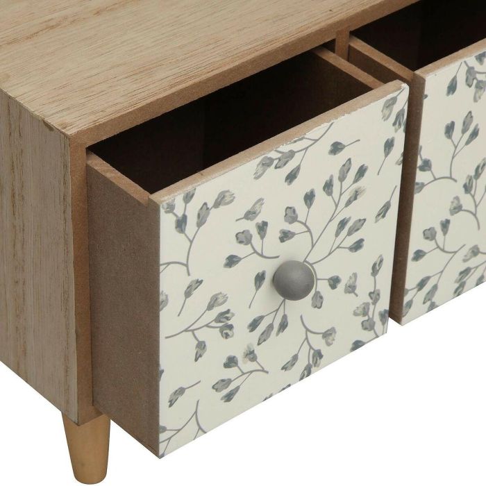 Joyero de Madera Oxford con 3 Cajones, 11x16x34 cm - Versa (2 Unidades) 1 Joyero de Madera Oxford con 3 Cajones, 11x16x34 cm - Versa (2 Unidades) 1