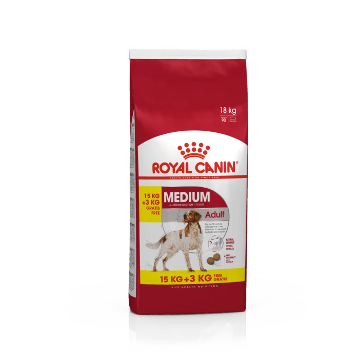 Royal Canine Adult Medium 15 kg+3 kg Royal Canine Adult Medium 15 kg+3 kg