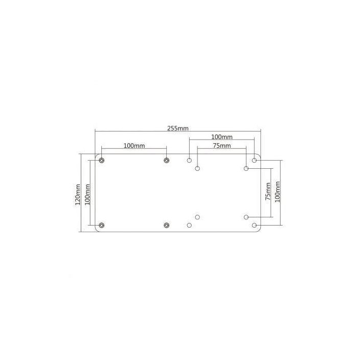 Aisens Soporte Vesa Adaptable para Montaje de NUC, Mac Mini o Mini PC en Monitor o TV - Compatible con VESA 75x75, 100x100 mm - Fabricado en Acero y Aluminio 3 Aisens Soporte Vesa Adaptable para Montaje de NUC, Mac Mini o Mini PC en Monitor o TV - Compatible con VESA 75x75, 100x100 mm - Fabricado en Acero y Aluminio 3