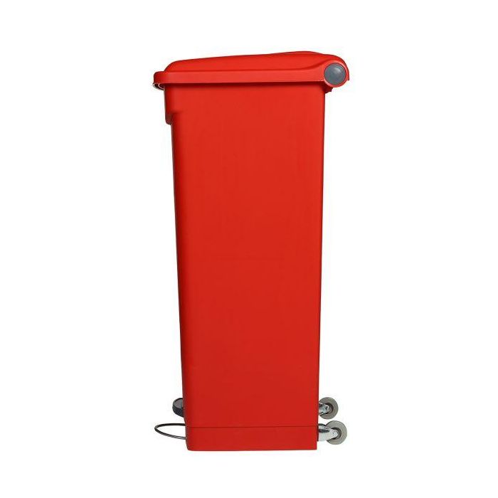 PROBBAX - SO-1290-RED - Cubo con pedal - Rojo 2 PROBBAX - SO-1290-RED - Cubo con pedal - Rojo 2