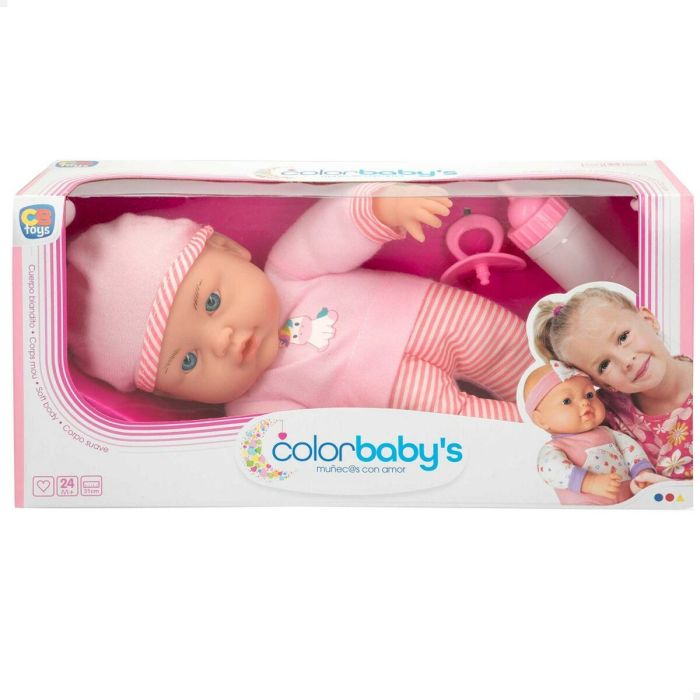 Muñeco Bebé Colorbaby 22 x 32 x 9,5 cm 6 Unidades 2