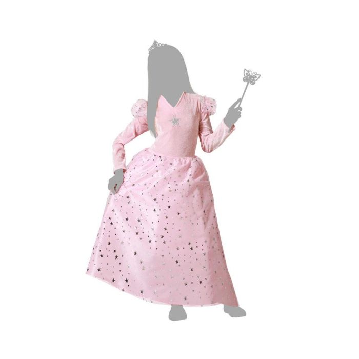 Disfraz Hada Madrina Rosa Estrellas Niña Infantil 3-4 Años 4 Disfraz Hada Madrina Rosa Estrellas Niña Infantil 3-4 Años 4