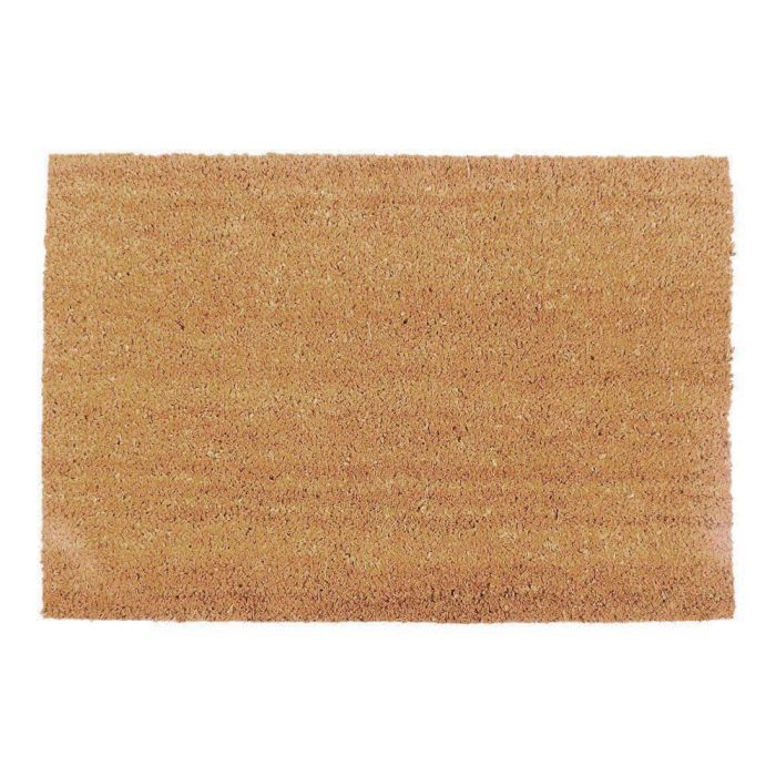 Edm Felpudo de fibra de coco marrón 60x40cm
