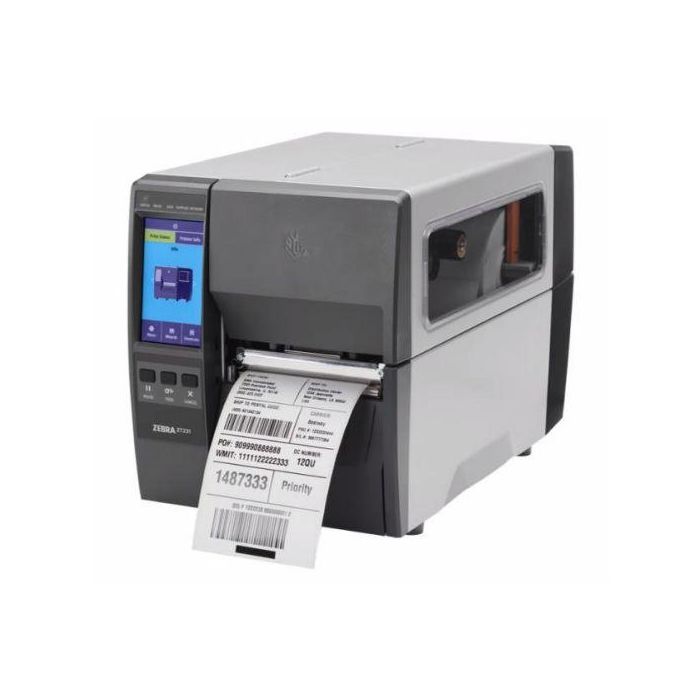 Zebra ZT231 Impresora Térmica TT 4" 203DPI, Pantalla Táctil Color 4.3", USB, Serie, Ethernet, BTLE, Host USB