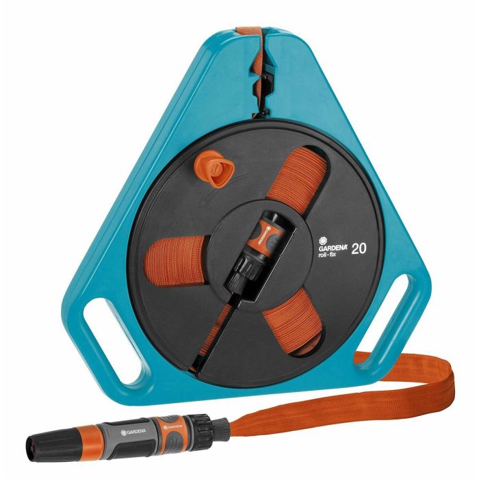 Gardena C 20 Manguera de jardín textil plana en carrete 20 m