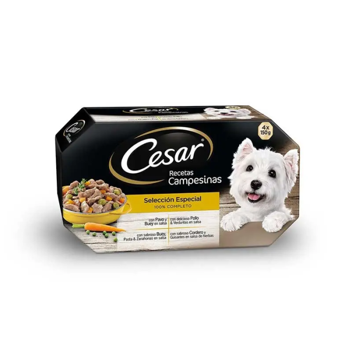 Cesar Multipack Receta Campesina 6x4x150 gr