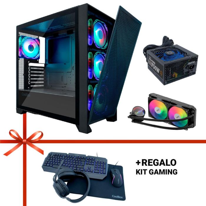 Caja Semitorre ATX CoolBox GE2000 Negro 3