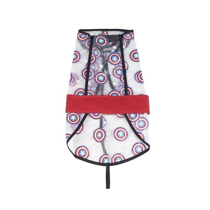 Cerdá Impermeable Ajustable para Perro Marvel Capitán América Avengers Talla M Rojo 1 Cerdá Impermeable Ajustable para Perro Marvel Capitán América Avengers Talla M Rojo 1