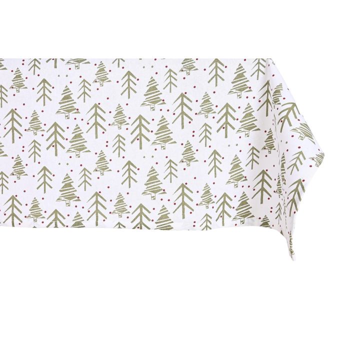 Mantel Navidad Alpina DKD Home Decor Verde Blanco 250 x 0.2 x 150 cm Set de 9 2 Mantel Navidad Alpina DKD Home Decor Verde Blanco 250 x 0.2 x 150 cm Set de 9 2