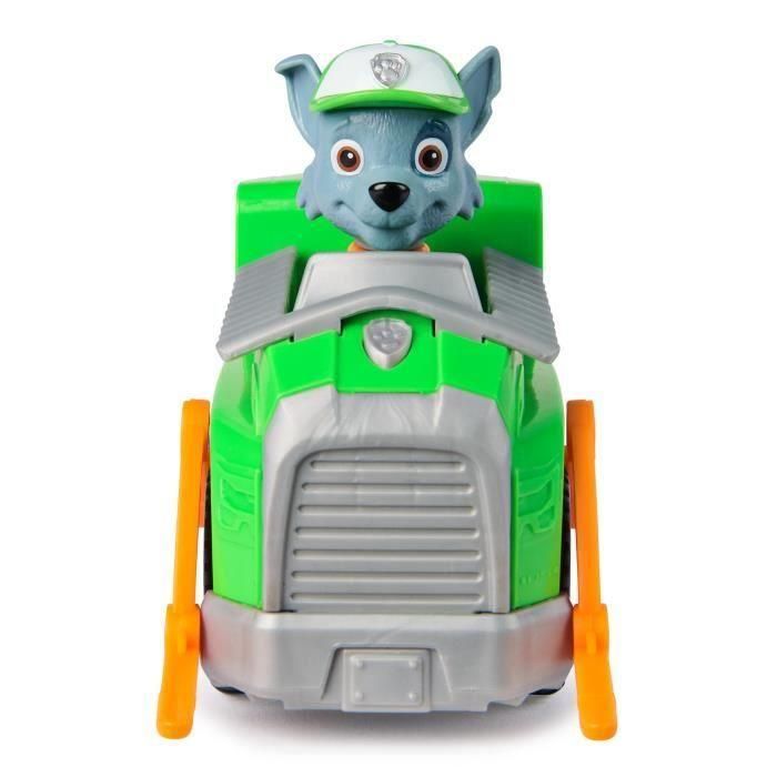 Spin Master 6071213 Rocky Paw Patrol - Vehículo Camión de Reciclaje con Montacargas Móvil y Maletero Abatible, Juguete Infantil 2