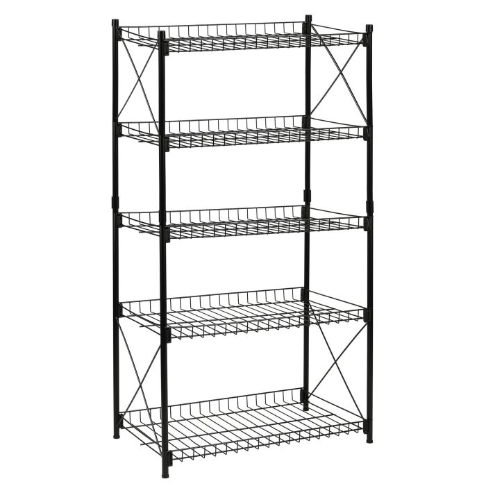Estantería de Metal 5 Niveles 52x34x110 cm - Confortime (2 Unidades) 7