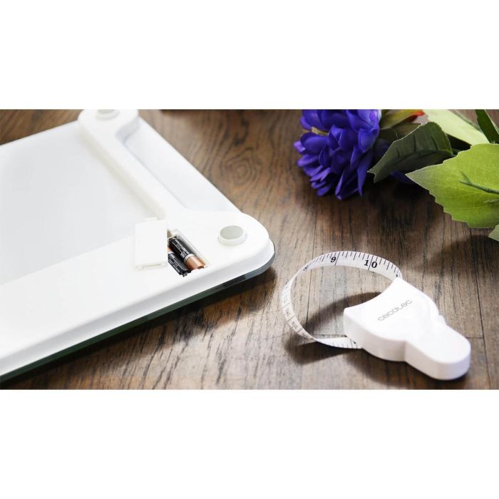 Báscula Digital de Baño Cecotec Surface Precision 9400 Full Healthy Blanco Acero Inoxidable 180 kg Baterías x 2 2 Báscula Digital de Baño Cecotec Surface Precision 9400 Full Healthy Blanco Acero Inoxidable 180 kg Baterías x 2 2
