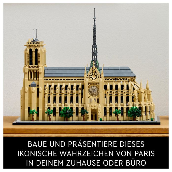 Lego Architecture 21061 Notre-Dame de Paris Set de Construcción para Adultos 31
