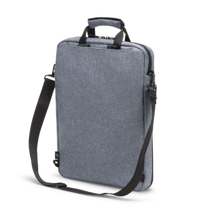 Dicota Eco MOTION Bolsa Tote Convertible Mochila para Portátil 13-15.6" Tablet 12.9" RPET Reciclado Resistente Agua Blue Denim 1