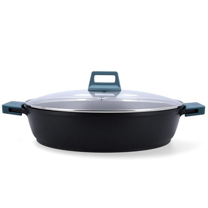 Tartera Aluminio Fundido Confort Quid 36 cm - 7,2 L (2 Unidades) Tartera Aluminio Fundido Confort Quid 36 cm - 7,2 L (2 Unidades)