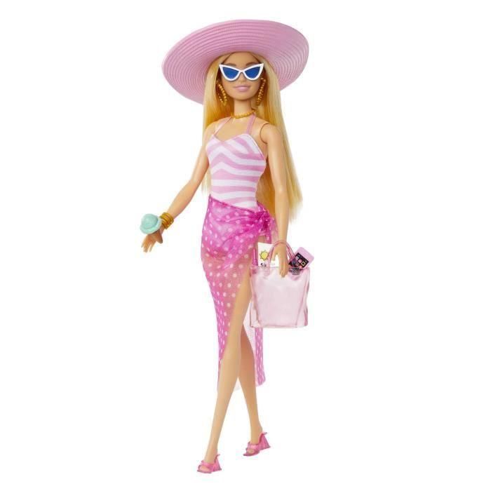 Muñeca Barbie The Movie Día De Playa Hpl73 Mattel 1 Muñeca Barbie The Movie Día De Playa Hpl73 Mattel 1
