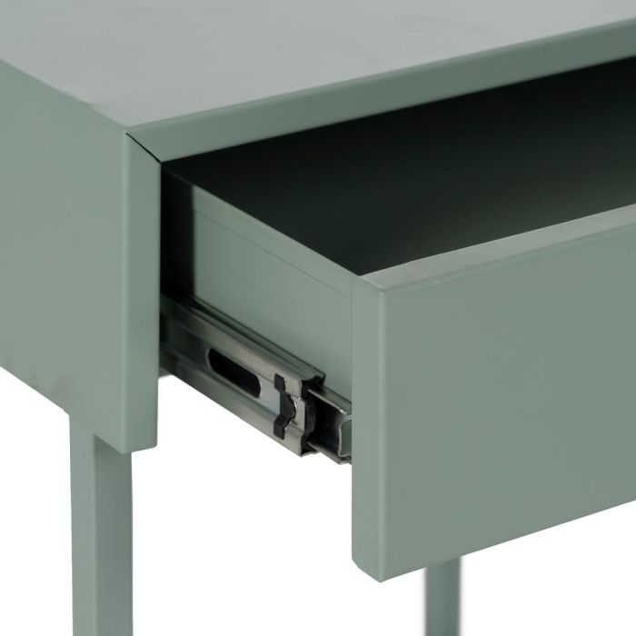 Mesita Verde Acero 43 X 41 X 50 cm