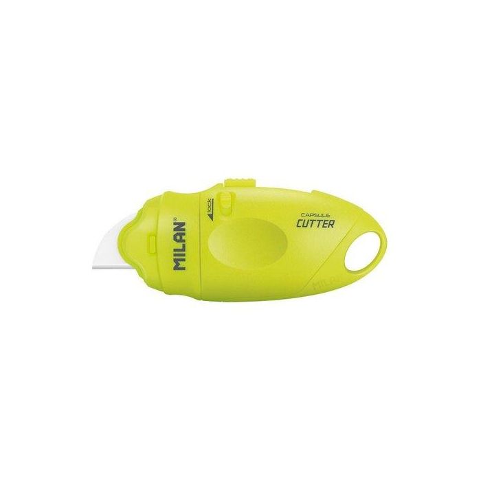 Milan Cutter Hoja Cerámica Capsule Serie Acid Blíster Amarillo