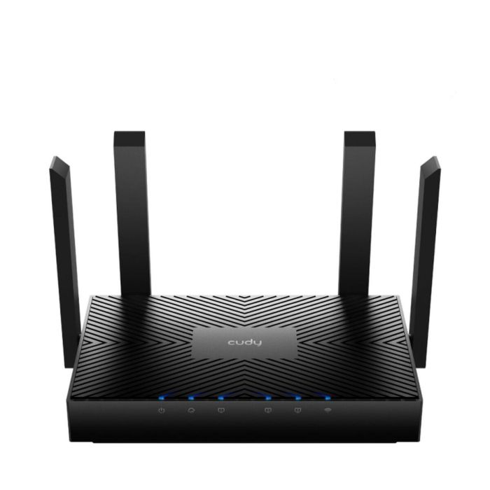 Cudy WR3000 router inalámbrico Gigabit Ethernet Doble banda (2,4 GHz / 5 GHz) Negro Cudy WR3000 router inalámbrico Gigabit Ethernet Doble banda (2,4 GHz / 5 GHz) Negro
