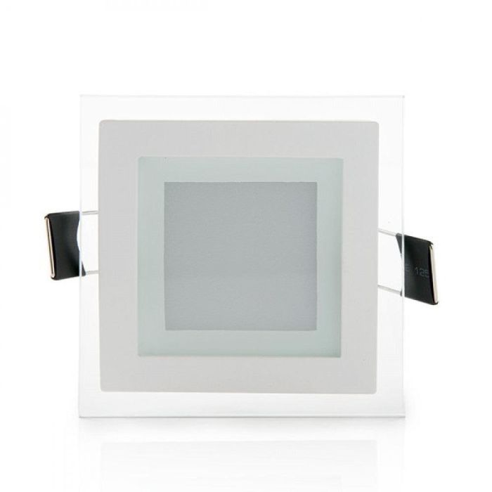 Foco Downlight LED 6W 600Lm 6000ºK Cuadrado   Cristal 40.000H [GR-MB02-6W-CW] 2