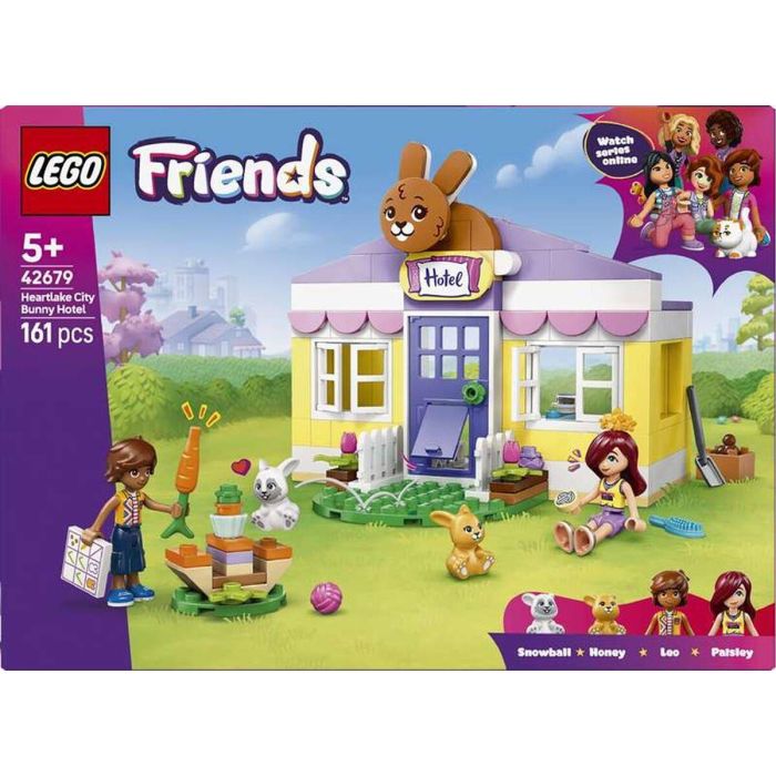 Lego Friends Juego de Construcción Hotel de Conejitos de Heartlake City para 6+ años