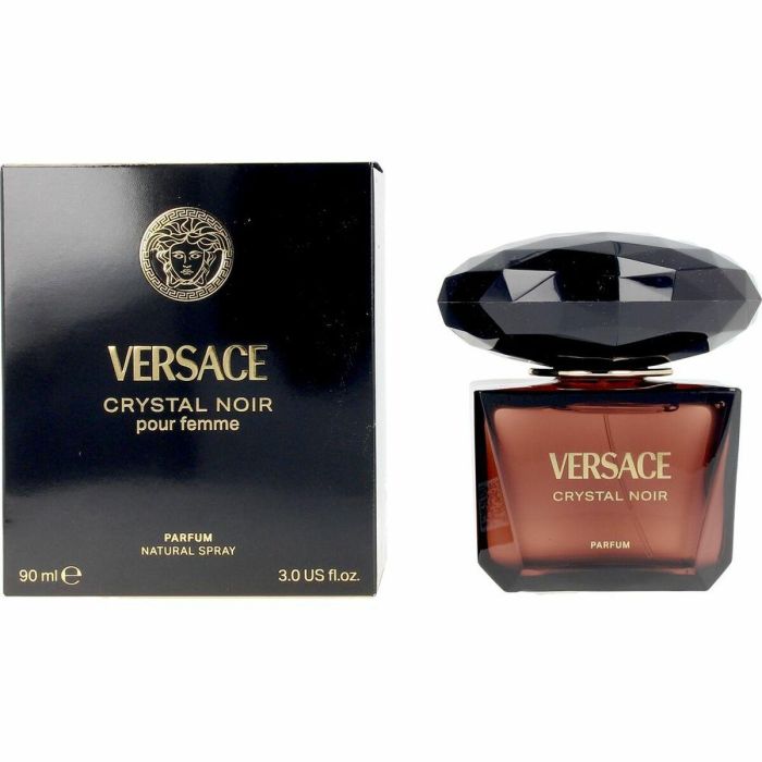 Versace CRYSTAL NOIR PARFUM Eau de Parfum Mujer 90 ml - Fragancia Elegante Ámbar Floral Oriental Amaderada Intensa Versace CRYSTAL NOIR PARFUM Eau de Parfum Mujer 90 ml - Fragancia Elegante Ámbar Floral Oriental Amaderada Intensa