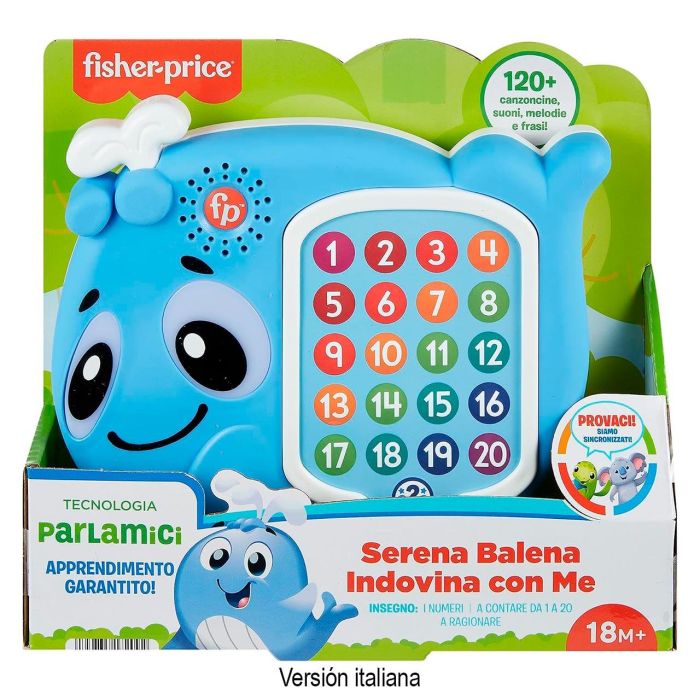 Linkimals Ballena Interactiva En Italiano Hrb79 Fisher Price