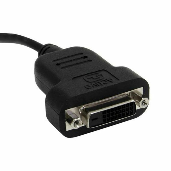 Adaptador Mini DisplayPort a DVI Startech MDP2DVIS Negro 2 Adaptador Mini DisplayPort a DVI Startech MDP2DVIS Negro 2