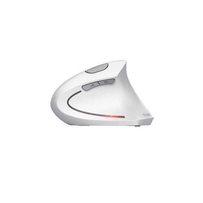 Trust Ratón Ergonómico Vertical Verto Inalámbrico 2.4 grhz 800-1200-1600 Ppp Diestro 6 Botones Blanco 4 Trust Ratón Ergonómico Vertical Verto Inalámbrico 2.4 grhz 800-1200-1600 Ppp Diestro 6 Botones Blanco 4