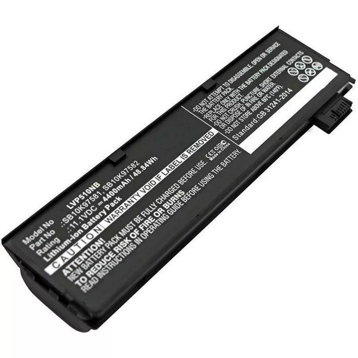 CoreParts 61+version Batería para Portátil Lenovo Thinkpad P51S T570 Li-ion 48.84Wh 11.1V 4400mAh Negra 1