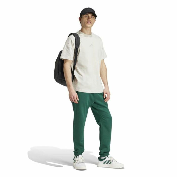 Camiseta de Manga Corta Hombre Adidas All Szn Blanco Beige