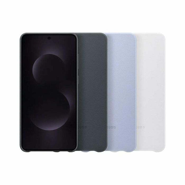 Samsung Funda AAARP00436 para Galaxy S25 Edge de Piel Auténtica Gris Claro - Protección contra Golpes y Arañazos 2 Samsung Funda AAARP00436 para Galaxy S25 Edge de Piel Auténtica Gris Claro - Protección contra Golpes y Arañazos 2