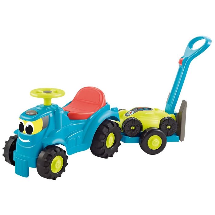 Ecoiffier 4350 Tractor con Remolque Extraíble y Cortacésped Incluido para Niños 12-36 Meses - 103,5 cm 11