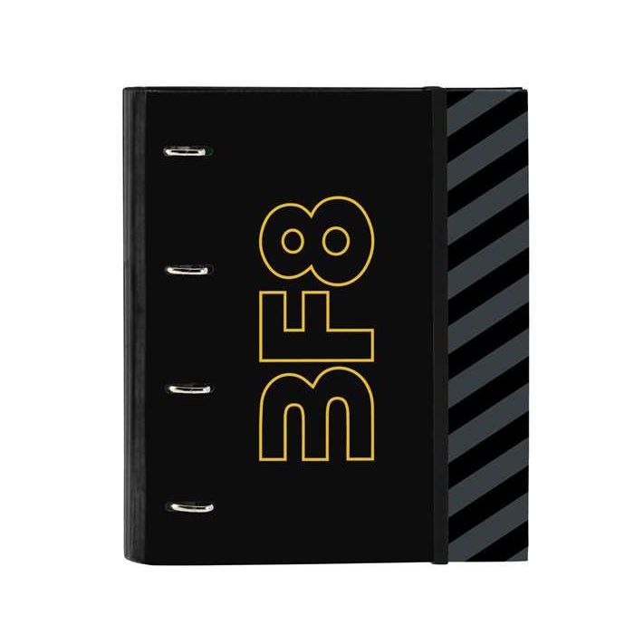 Carpeta de anillas BlackFit8 Zone Negro 27 x 32 x 3.5 cm Carpeta de anillas BlackFit8 Zone Negro 27 x 32 x 3.5 cm