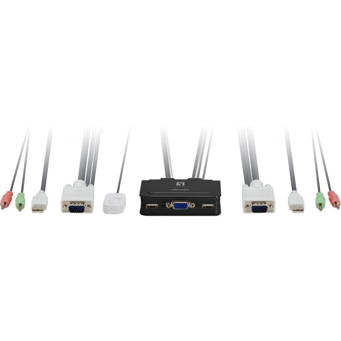 KVM Switch USB 2x Level One Audio 0 KVM Switch USB 2x Level One Audio 0