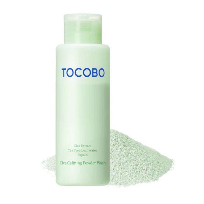 TOCOBO Tea Tree Cica Calming Powder Wash 50 ml Limpiador en Polvo Facial