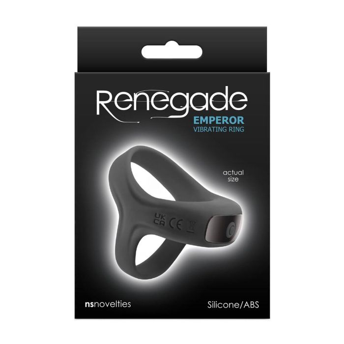 Anillo para el Pene NS Novelties Renegade Negro 1