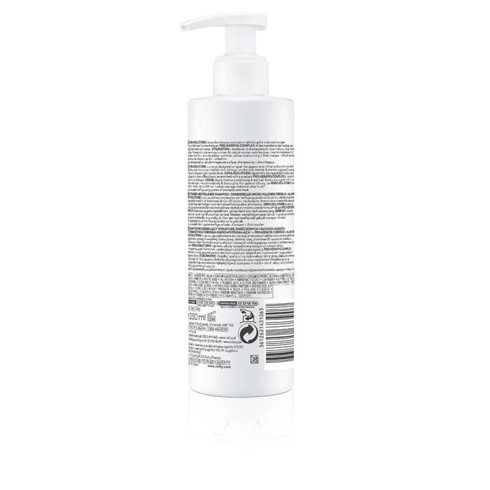 Vichy Champú Reparador Kera Solutions con Micro Rellenado y Complejo Prokeratina, Antirrotura, Hidratante, 250 ml 1