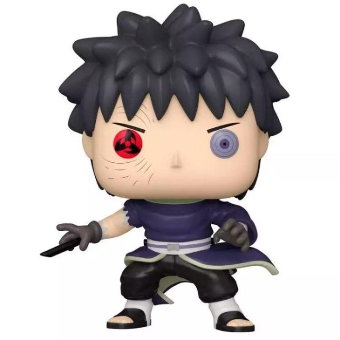 FUNKO Figura POP Naruto Shippuden Obito Uchiha Exclusive Vinilo 9cm