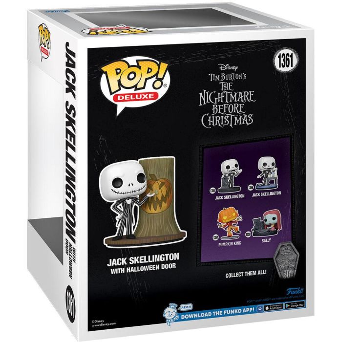 Funko Pop Deluxe Disney Pesadilla Antes de Navidad Jack Skellington 9 cm 2 Funko Pop Deluxe Disney Pesadilla Antes de Navidad Jack Skellington 9 cm 2