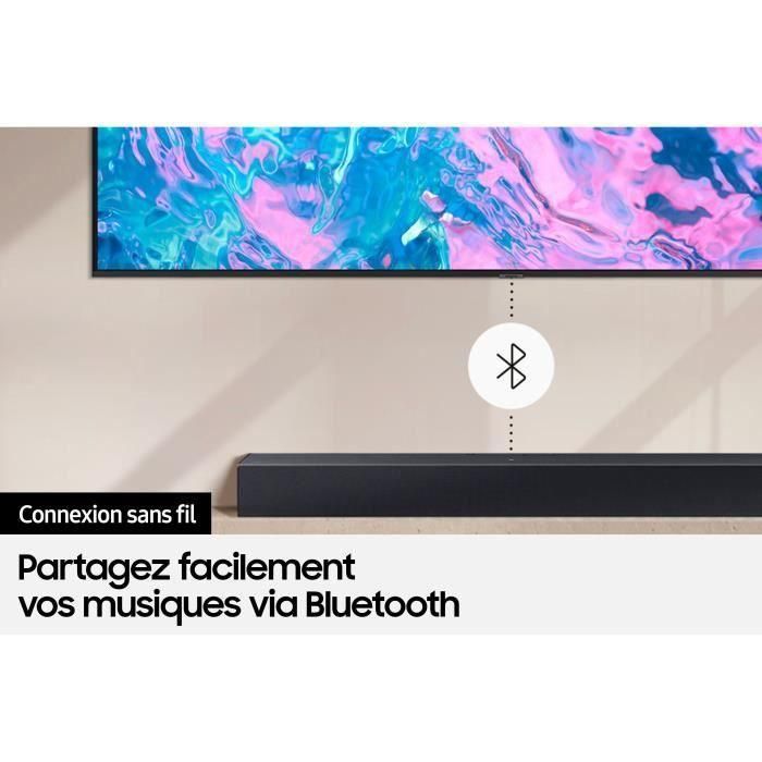 Samsung HW-T400/ZF Sound Bar 2.0, 40W, Bluetooth 1