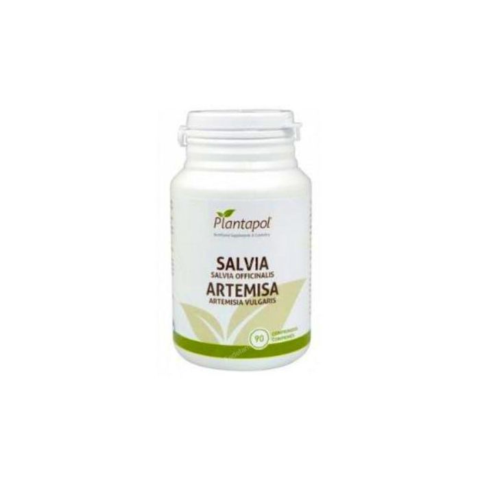 PLANTAPOL Salvia+Artemisa 90 comprimidos, apoyo ciclo femenino