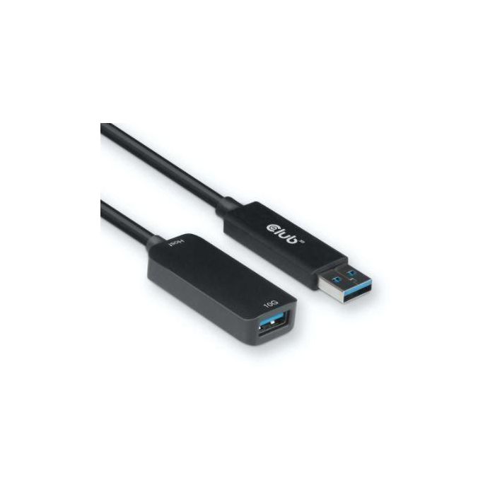 Club3D USB 3.2 Cable Extensor Activo 5m - 10 Gbps (Tipo A Macho a Tipo A Hembra) 0 Club3D USB 3.2 Cable Extensor Activo 5m - 10 Gbps (Tipo A Macho a Tipo A Hembra) 0