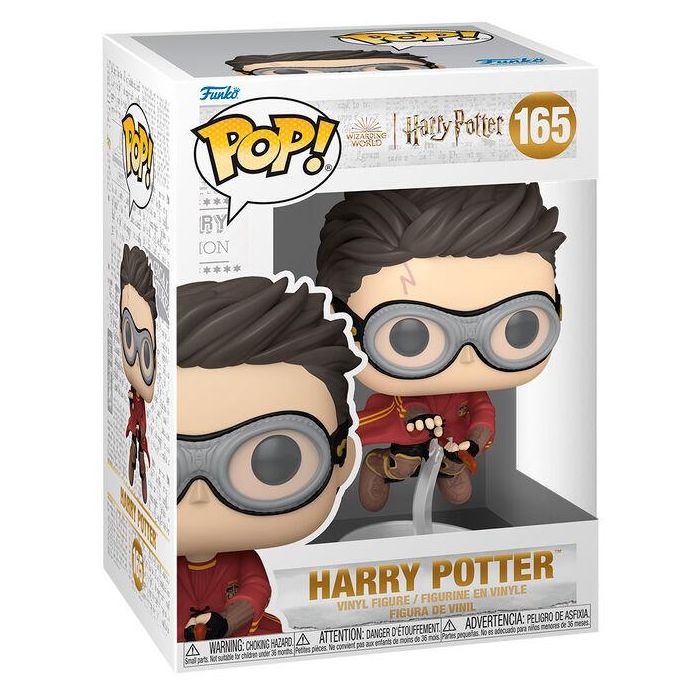Funko Pop Harry Potter - Harry Potter Quidditch, Figura de Vinilo de 9 cm con Caja Original 0 Funko Pop Harry Potter - Harry Potter Quidditch, Figura de Vinilo de 9 cm con Caja Original 0