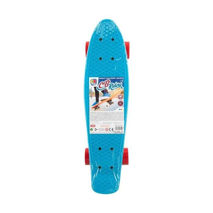 Monopatin de plastico con eje de plástico y rueda pvc soporta 50 kg 55 x 12 cm - modelos surtidos 6 Monopatin de plastico con eje de plástico y rueda pvc soporta 50 kg 55 x 12 cm - modelos surtidos 6