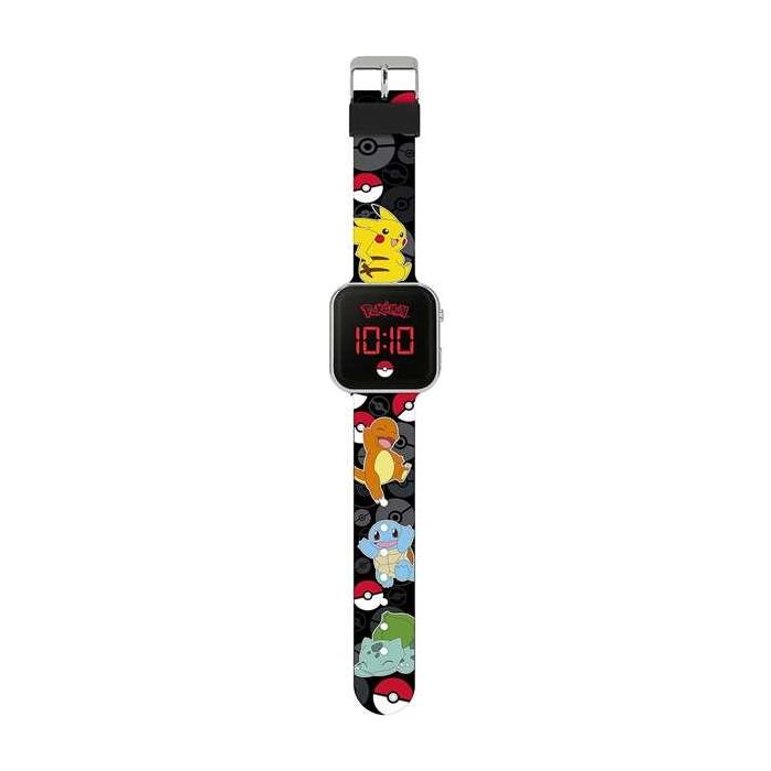 Kids Euroswan Reloj Digital Pokemon con Luz LED y Funciones - 3,5cm 2