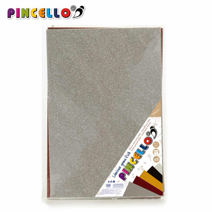 Juego 5 Laminas Goma Eva Purpu Osc 45X65 Pincello (12 Unidades) 1 Juego 5 Laminas Goma Eva Purpu Osc 45X65 Pincello (12 Unidades) 1
