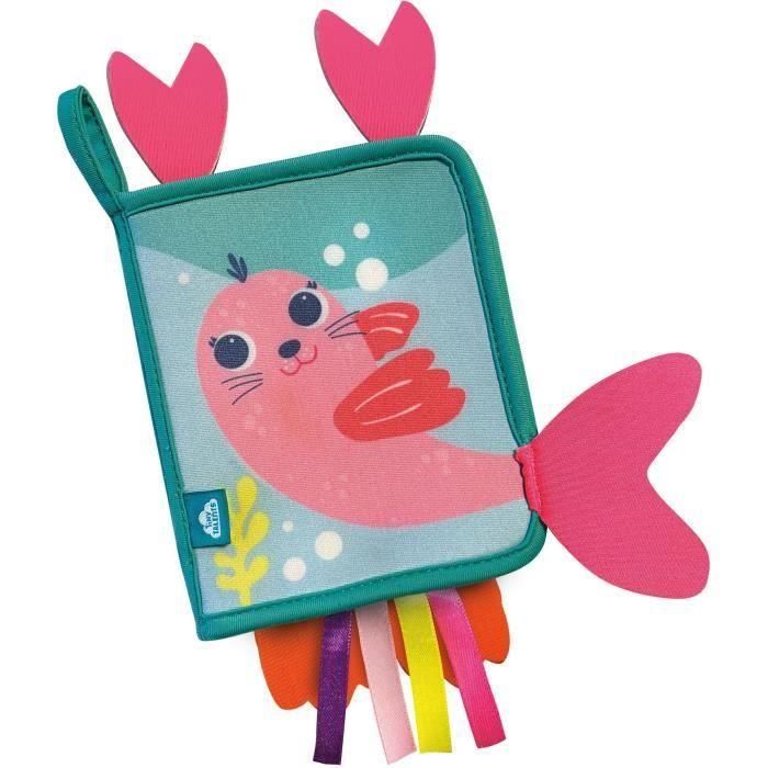 Ses Creative Libro de Baño con Colas de Animales Divertidos, Neopreno Ultraresistente, Impermeable, Ideal para Bebés +6 meses 2